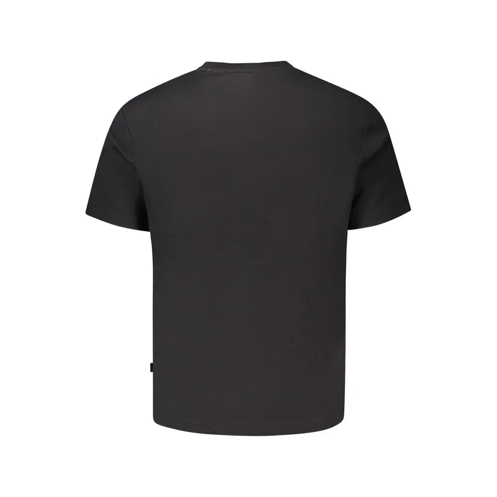 Guess Jeans Black Organic Cotton Men's T-Shirt - Zeiniez