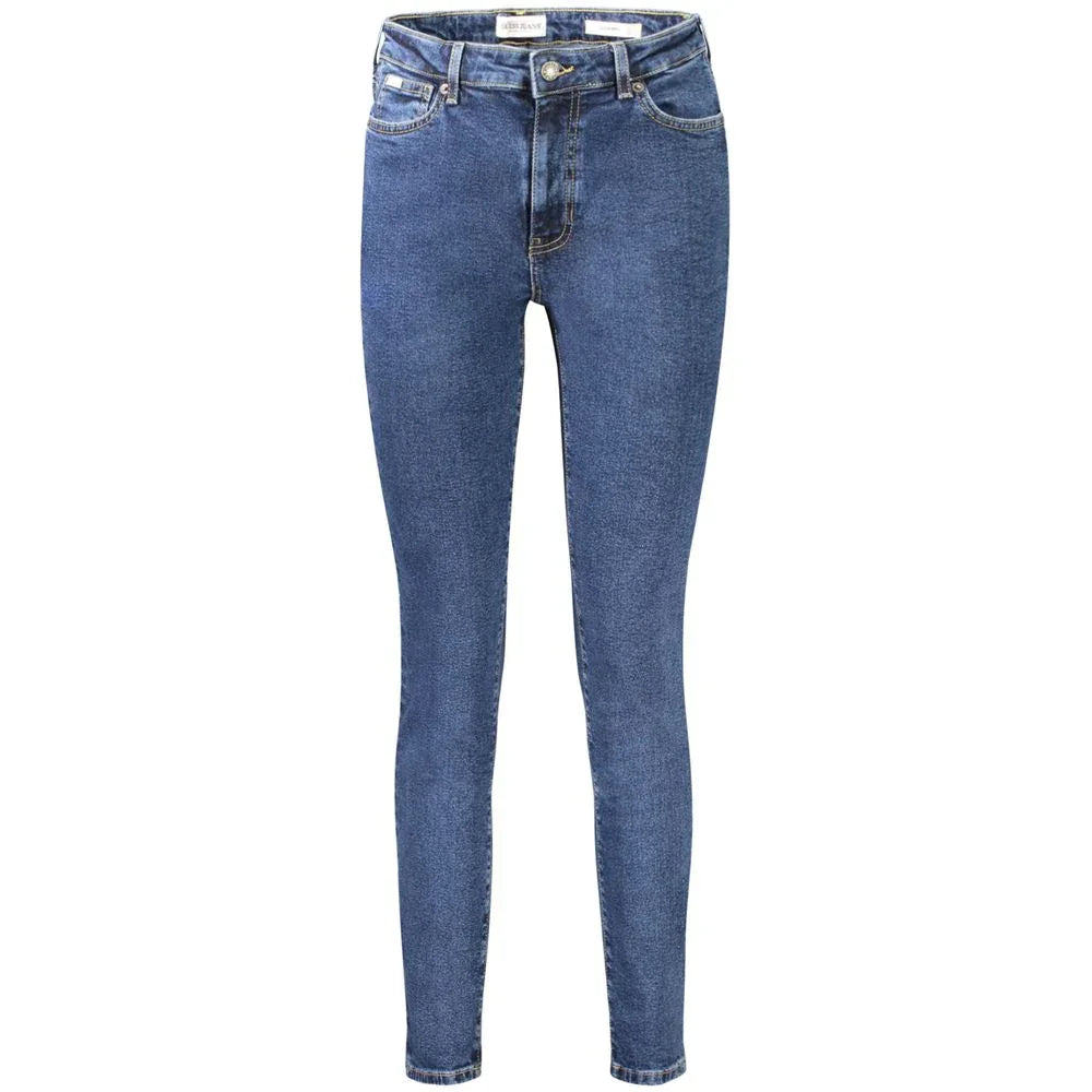 Guess Jeans Blu Cotton Women's Skinny Jean - Zeiniez