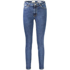 Guess Jeans Blu Cotton Women's Skinny Jean - Zeiniez