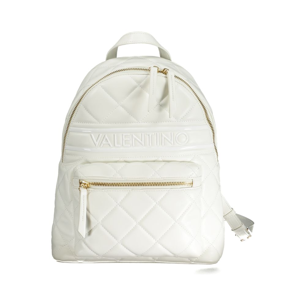 Mario Valentino Bianco Polyurethane Women Backpack - Zeiniez