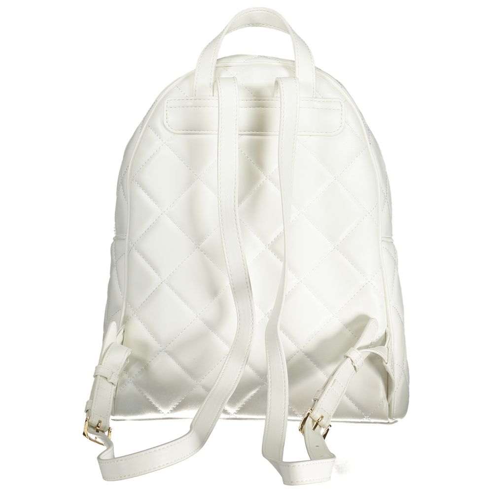 Mario Valentino Bianco Polyurethane Women Backpack - Zeiniez