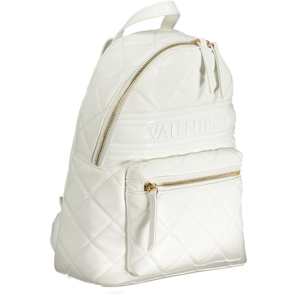 Mario Valentino Bianco Polyurethane Women Backpack - Zeiniez