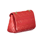 Mario Valentino Rosso Polyurethane Women Handbag - Zeiniez