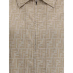 Fendi Beige Cotton Denim Jacket