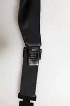 Dolce & Gabbana Black Men 100% Silk Belt Wide Waist Cummerbund - Zeiniez