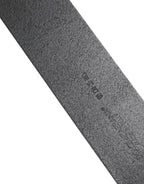 Dolce & Gabbana Black Leather Classic Metal Buckle Belt - Zeiniez