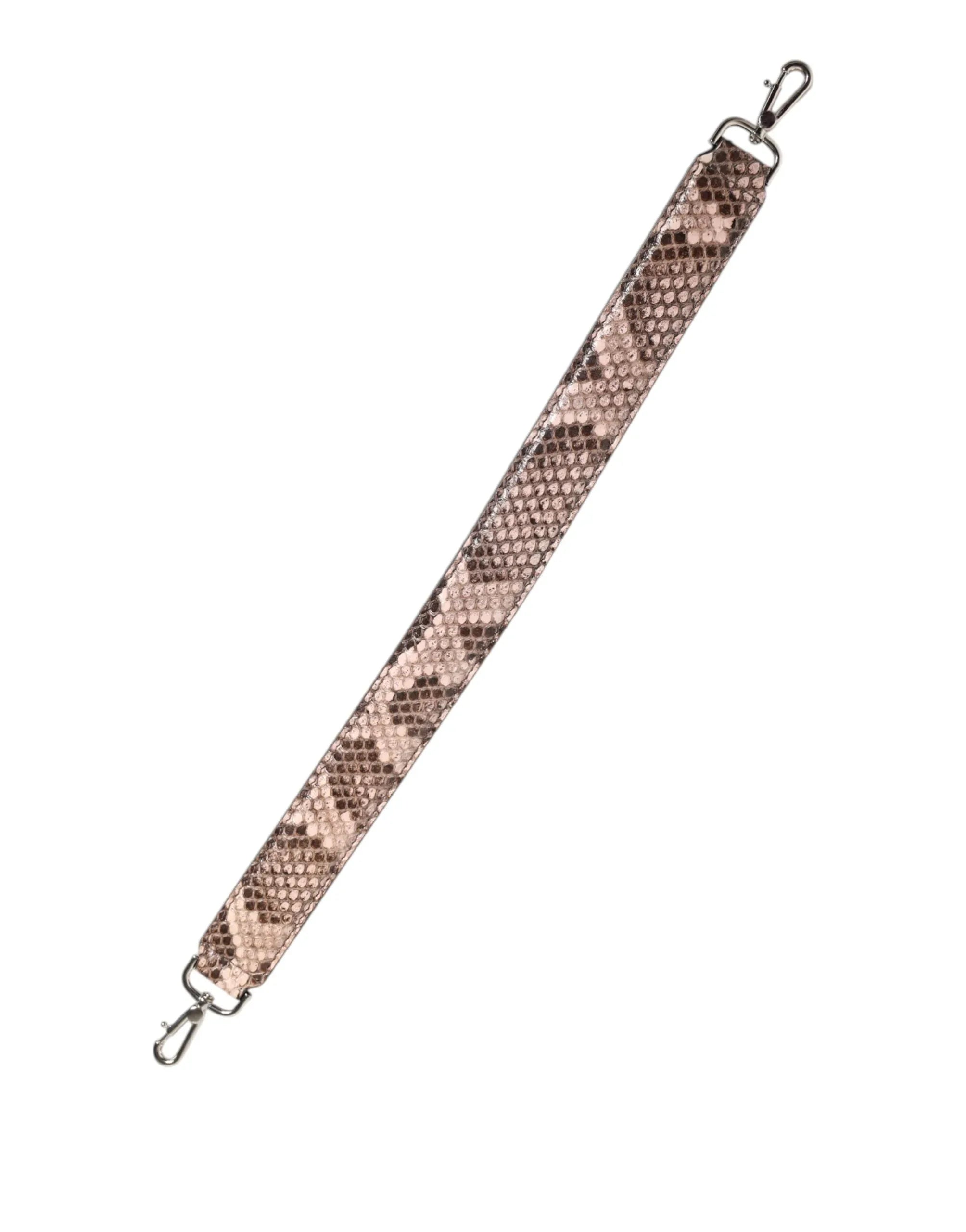 Dolce & Gabbana Brown Exotic Leather Handbag Accessory Shoulder Strap - Zeiniez