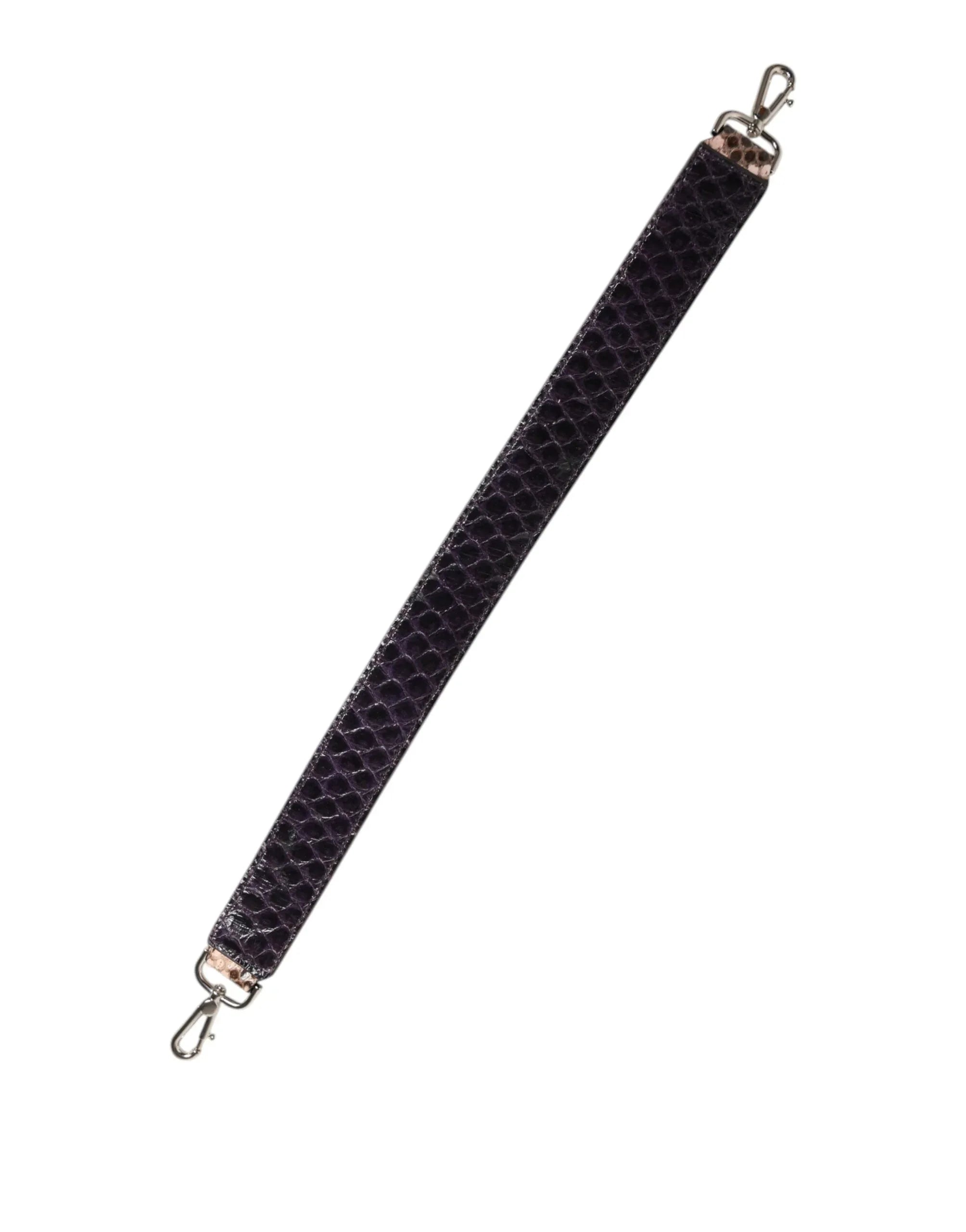 Dolce & Gabbana Brown Exotic Leather Handbag Accessory Shoulder Strap - Zeiniez