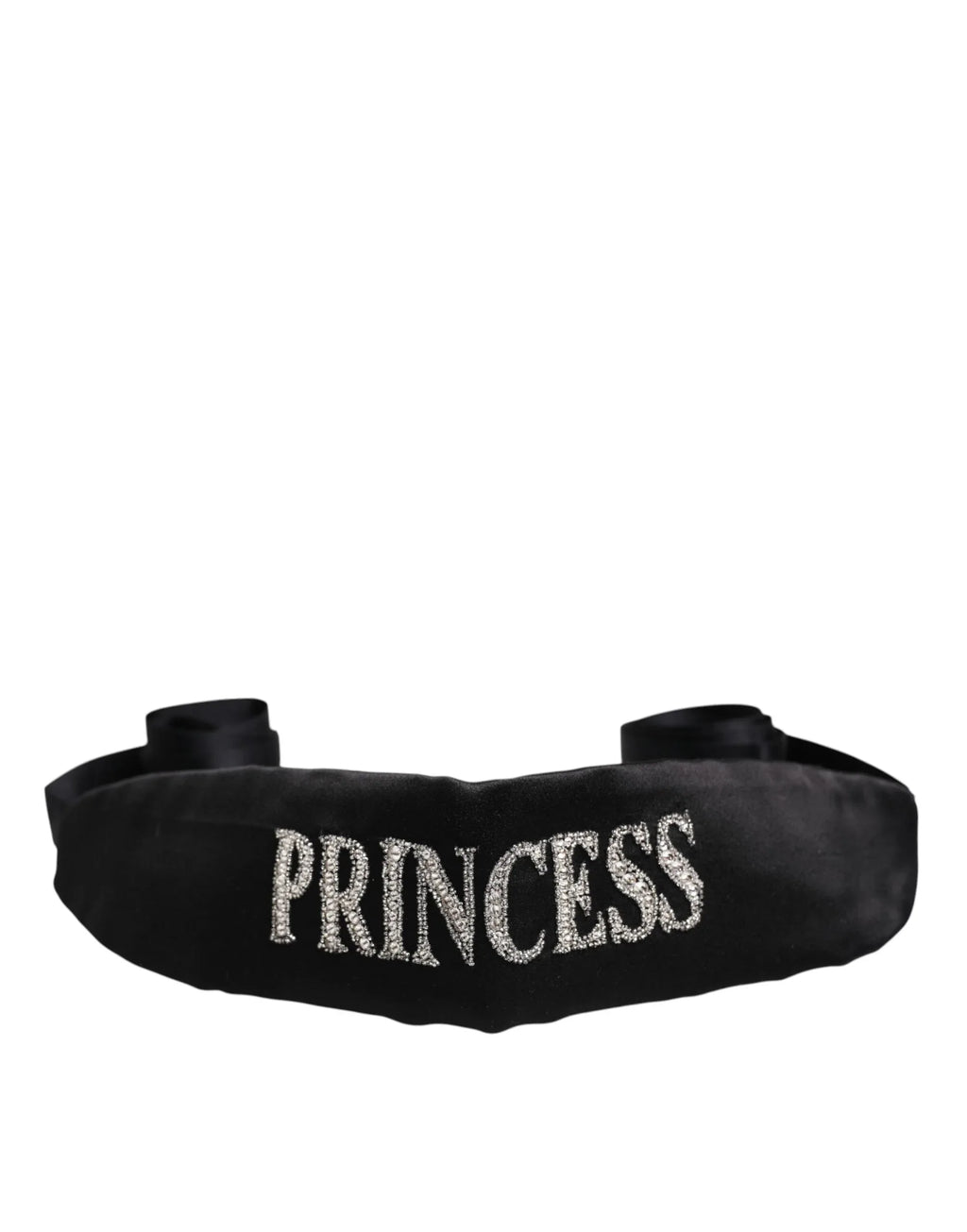 Dolce & Gabbana Black Princess Fantasy Braided Waist Belt - Zeiniez