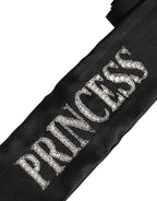 Dolce & Gabbana Black Princess Fantasy Braided Waist Belt - Zeiniez