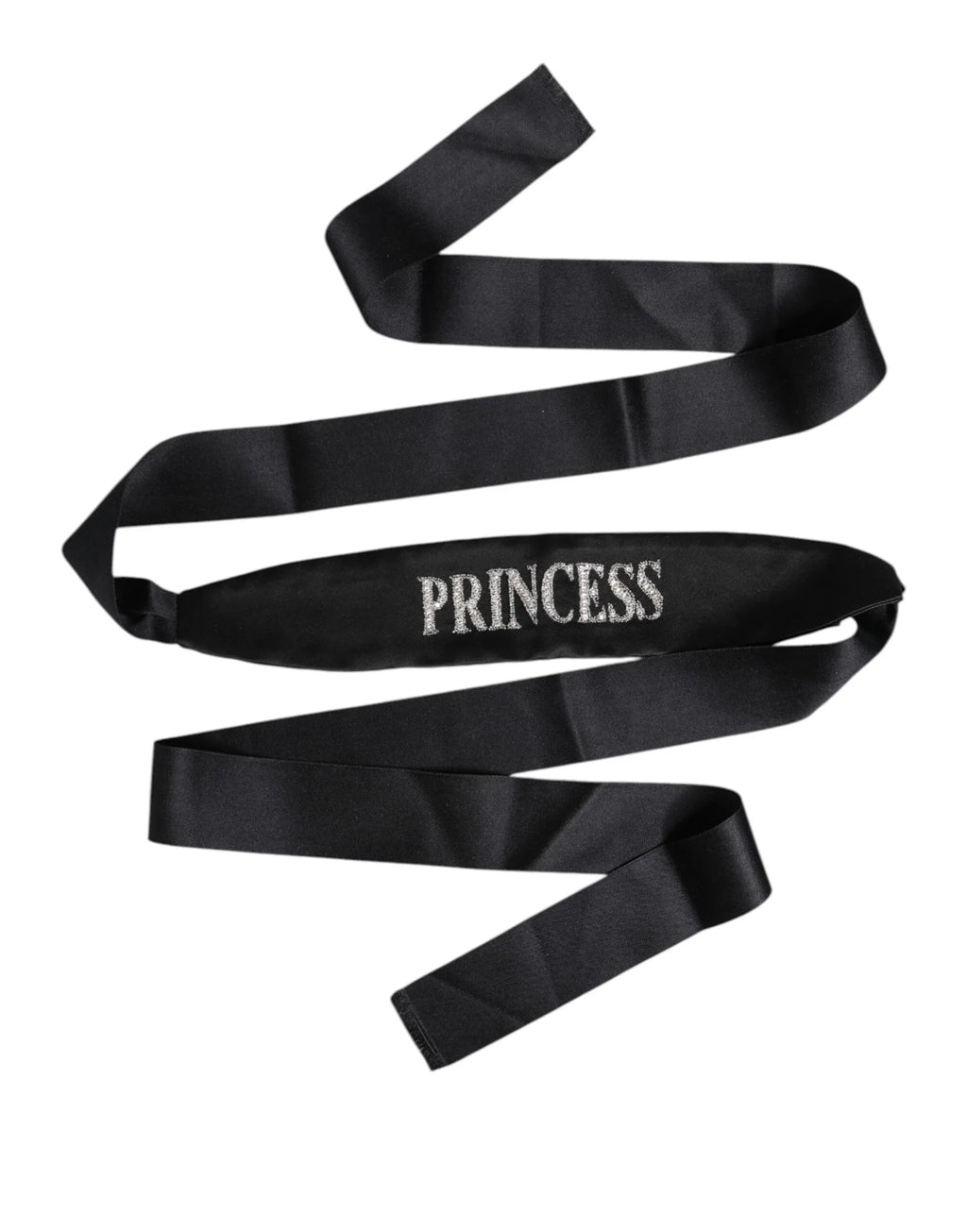 Dolce & Gabbana Black Princess Fantasy Braided Waist Belt - Zeiniez