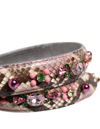 Dolce & Gabbana Multicolor Embellished Handbag Shoulder Strap - Zeiniez