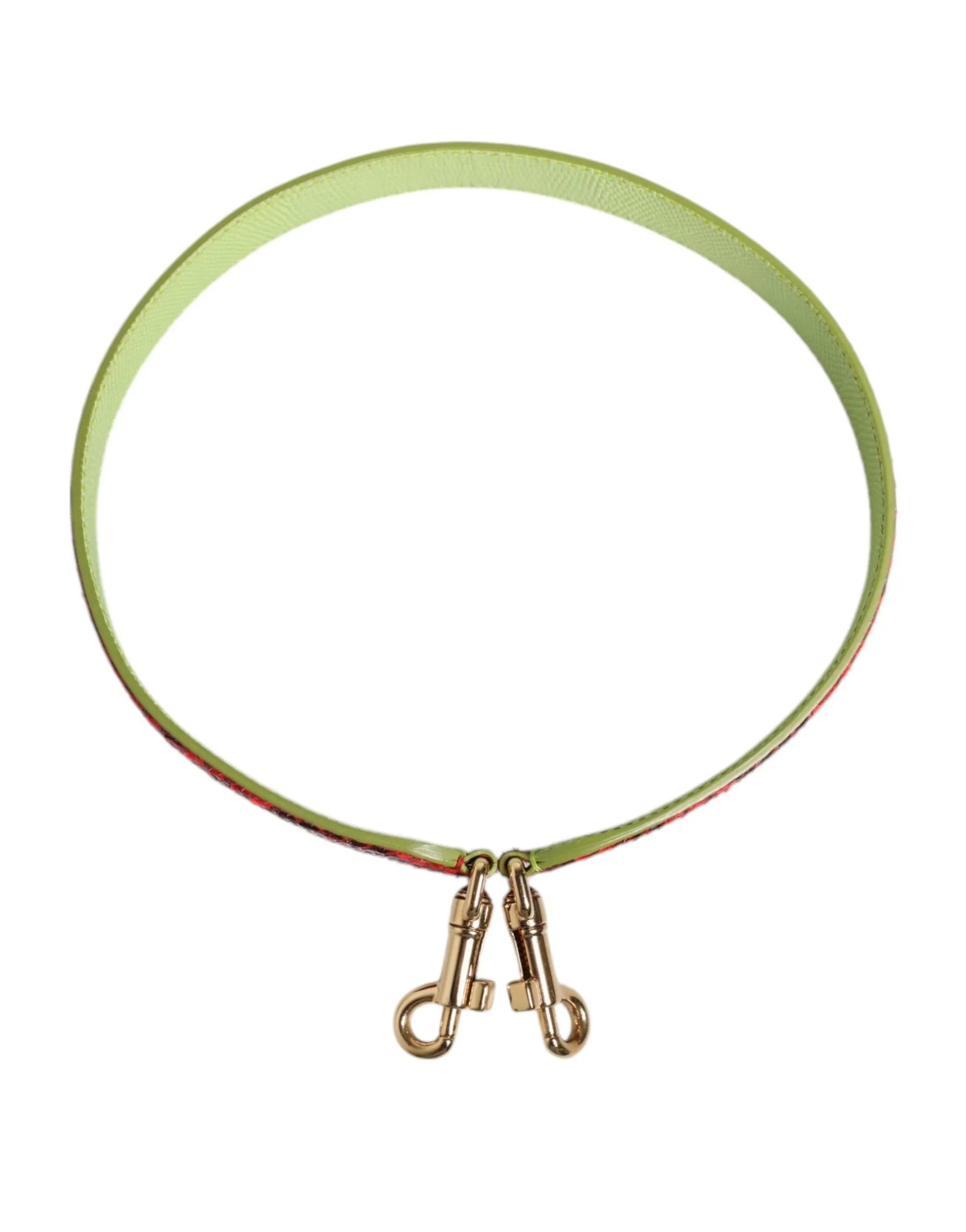 Dolce & Gabbana Red Exotic Leather Handbag Accessory Shoulder Strap - Zeiniez