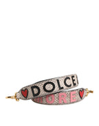 Dolce & Gabbana Multicolor DG AMORE Patch Bag Accessory Shoulder Strap - Zeiniez