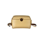 Coccinelle Beige Leather Women Shoulder Bag - Zeiniez