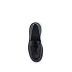 Tod's Black Rubber Platform Loafers - Zeiniez