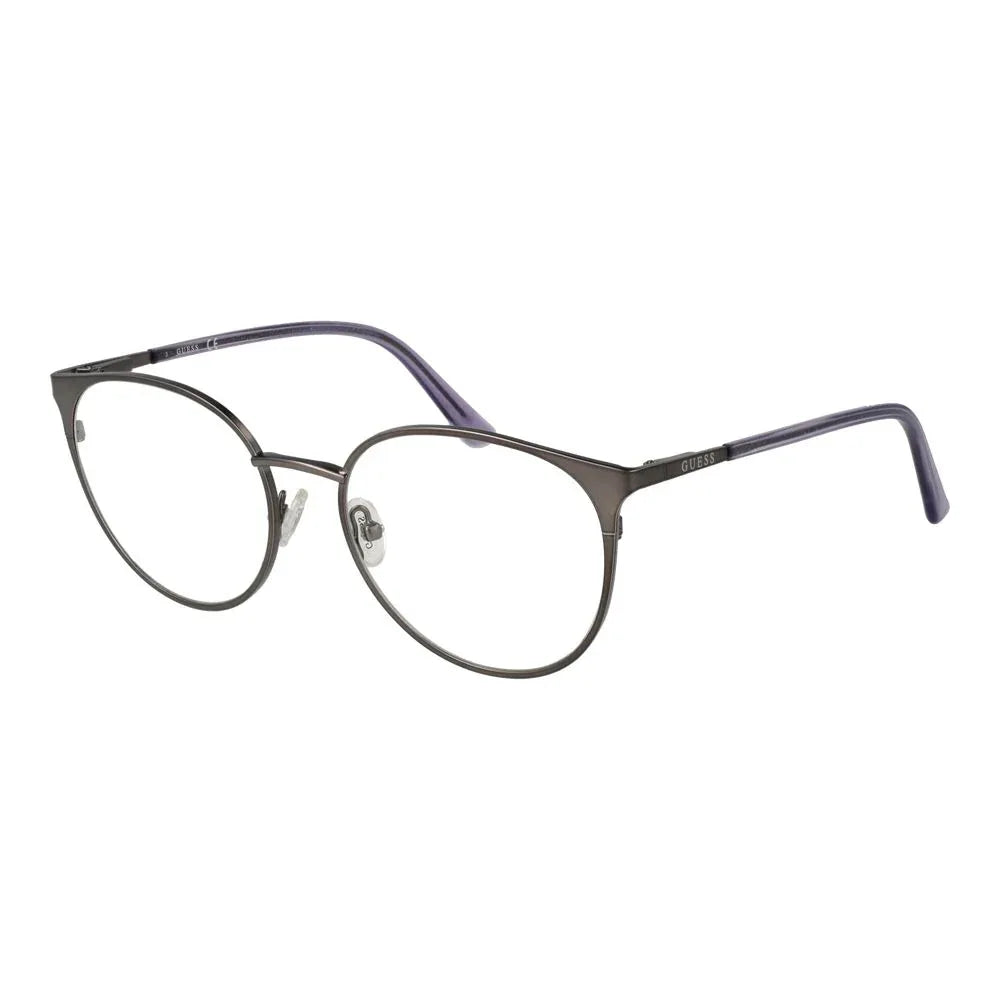 Guess Silver Metal Glasses (Frames) - Zeiniez