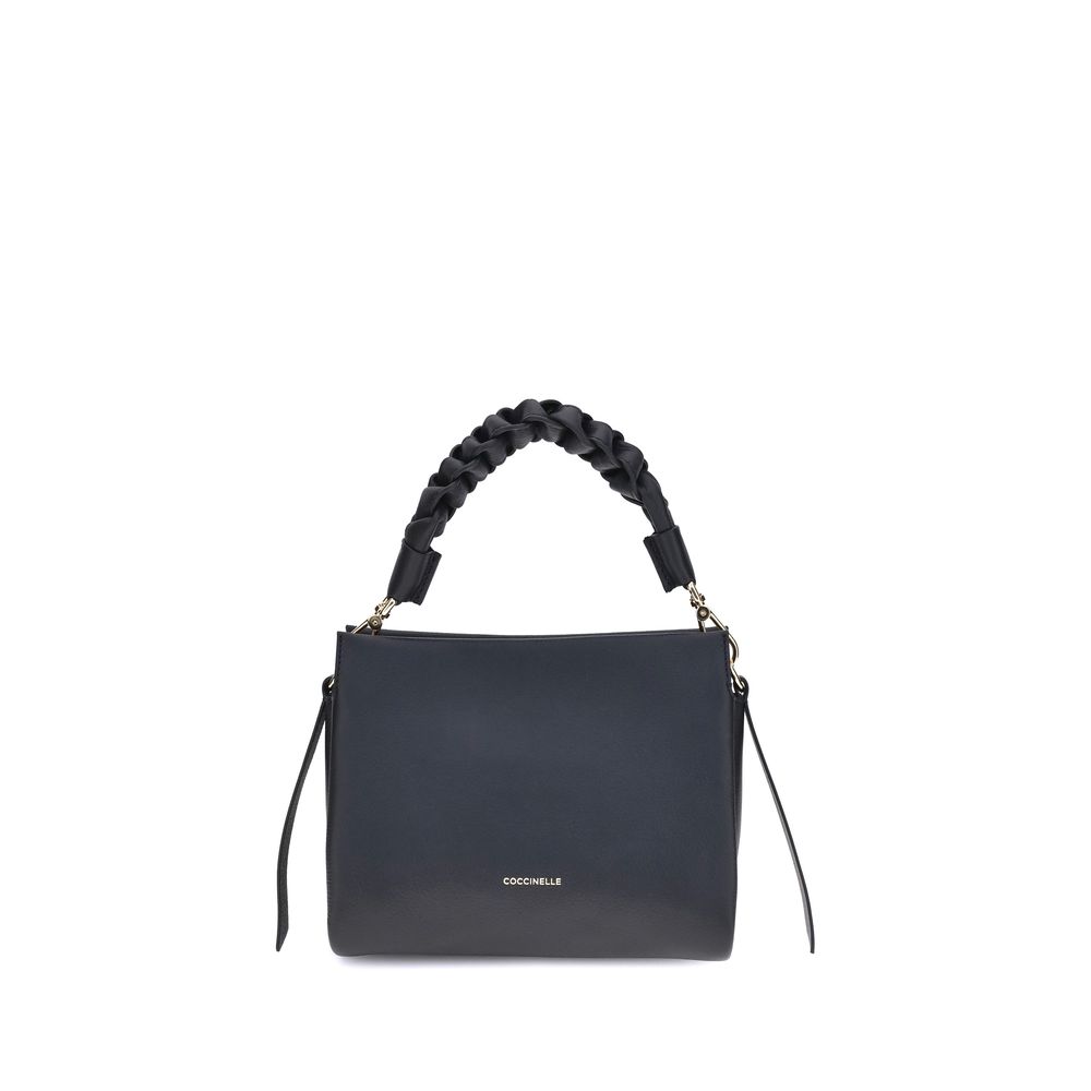 Coccinelle Black Calf Leather Bos Taurus Handbag - Zeiniez