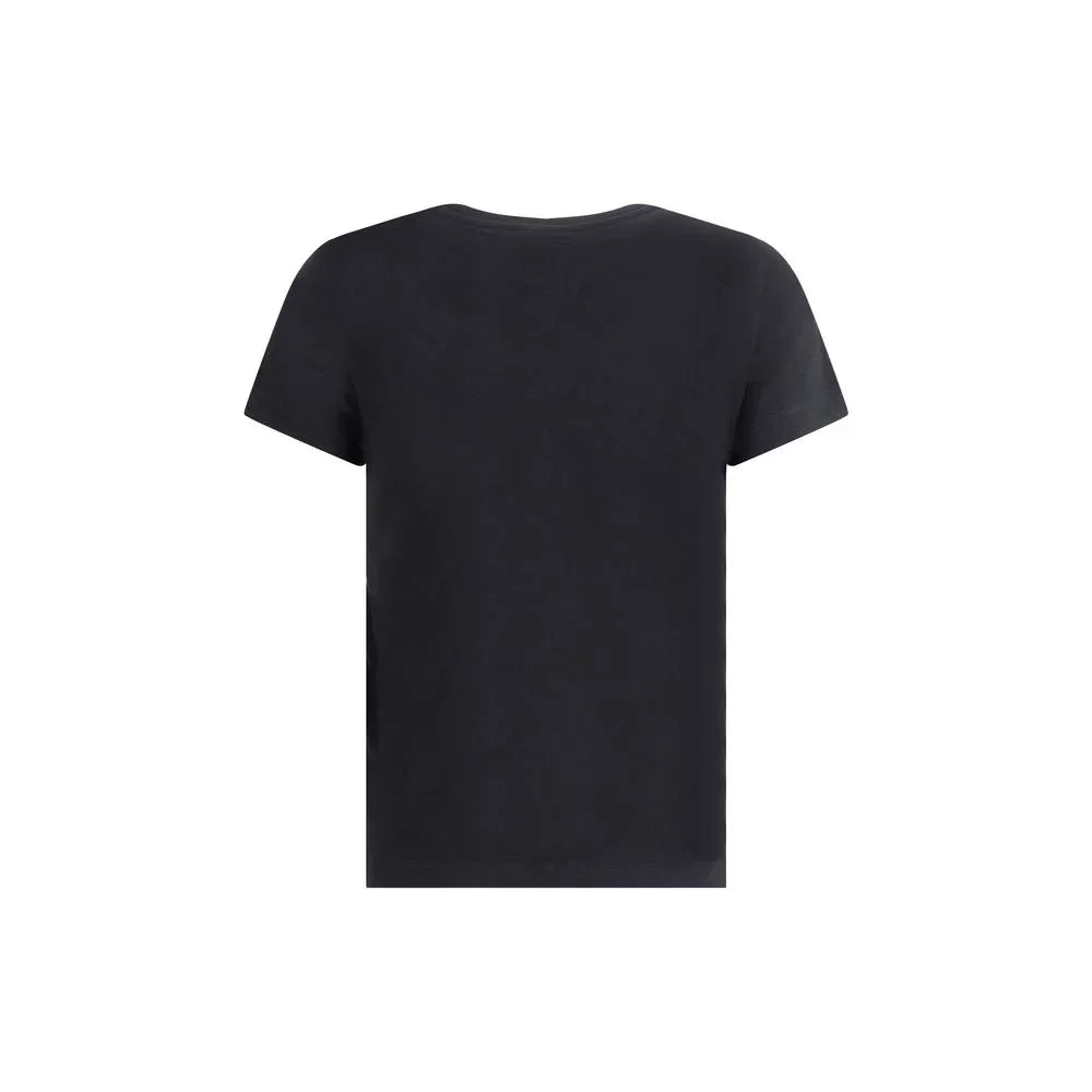 PINKO Black Cotton T-Shirt - Zeiniez