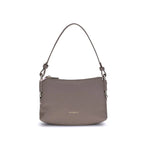 Coccinelle Gray Calf Leather Bos Taurus Shoulder Bag