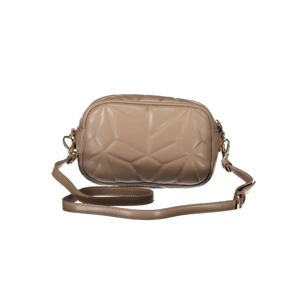 Mario Valentino Marrone Polyurethane Women Shoulder Bag - Zeiniez