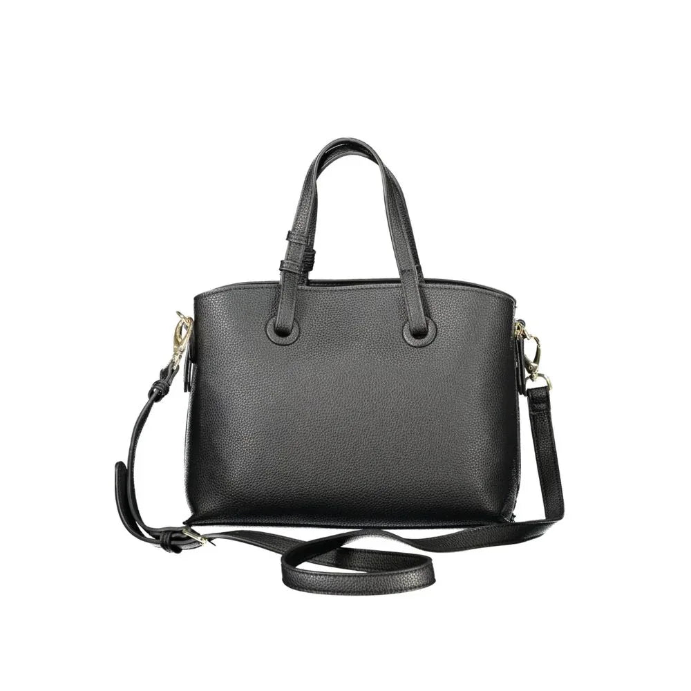 Mario Valentino Nero Polyurethane Women Handbag - Zeiniez
