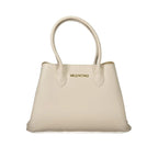Mario Valentino Beige Polyurethane Women Handbag - Zeiniez