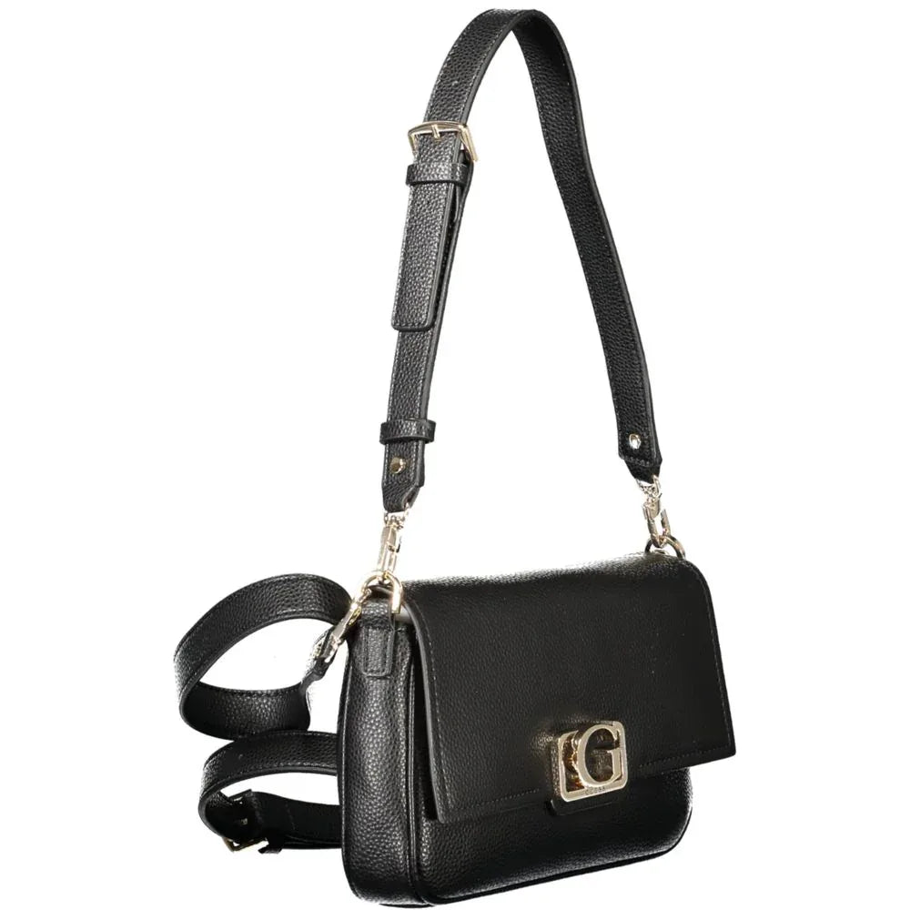 Guess Jeans Nero Poliuretano Women Handbag - Zeiniez