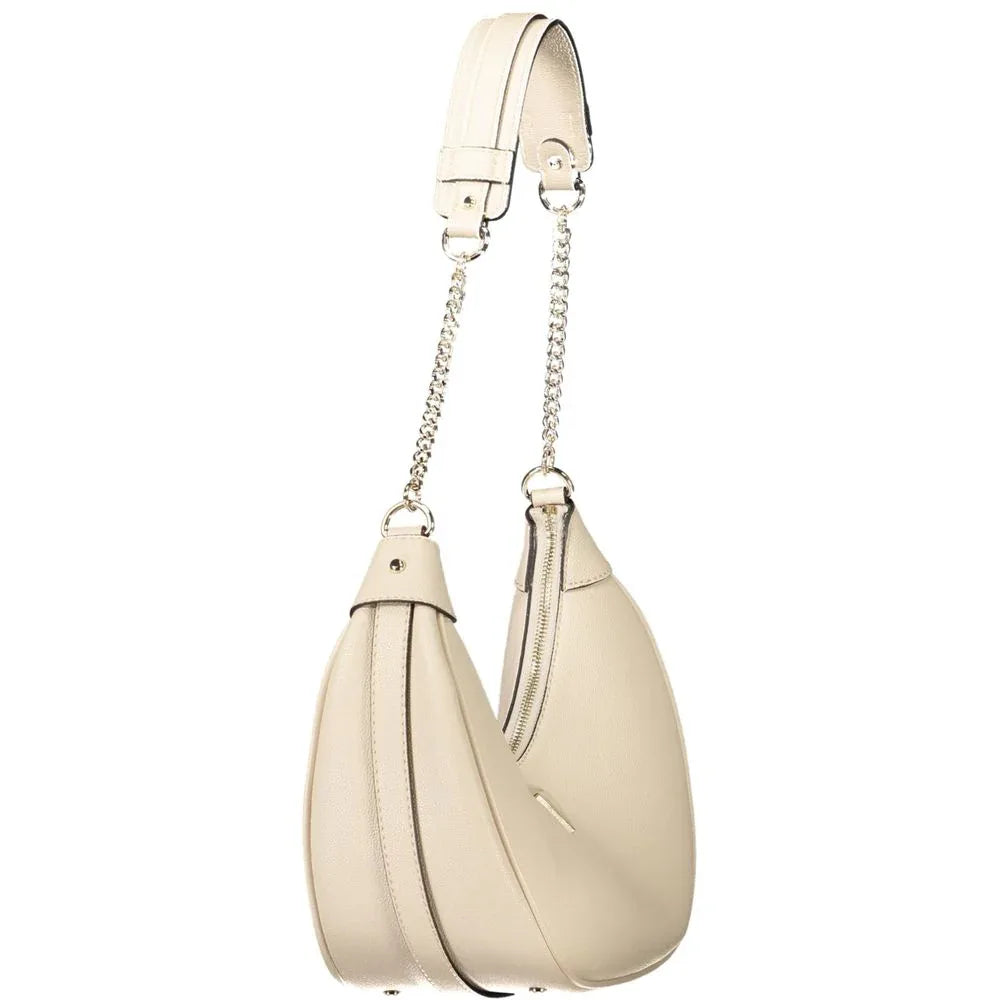 Guess Jeans Beige Polyurethane Women Handbag - Zeiniez
