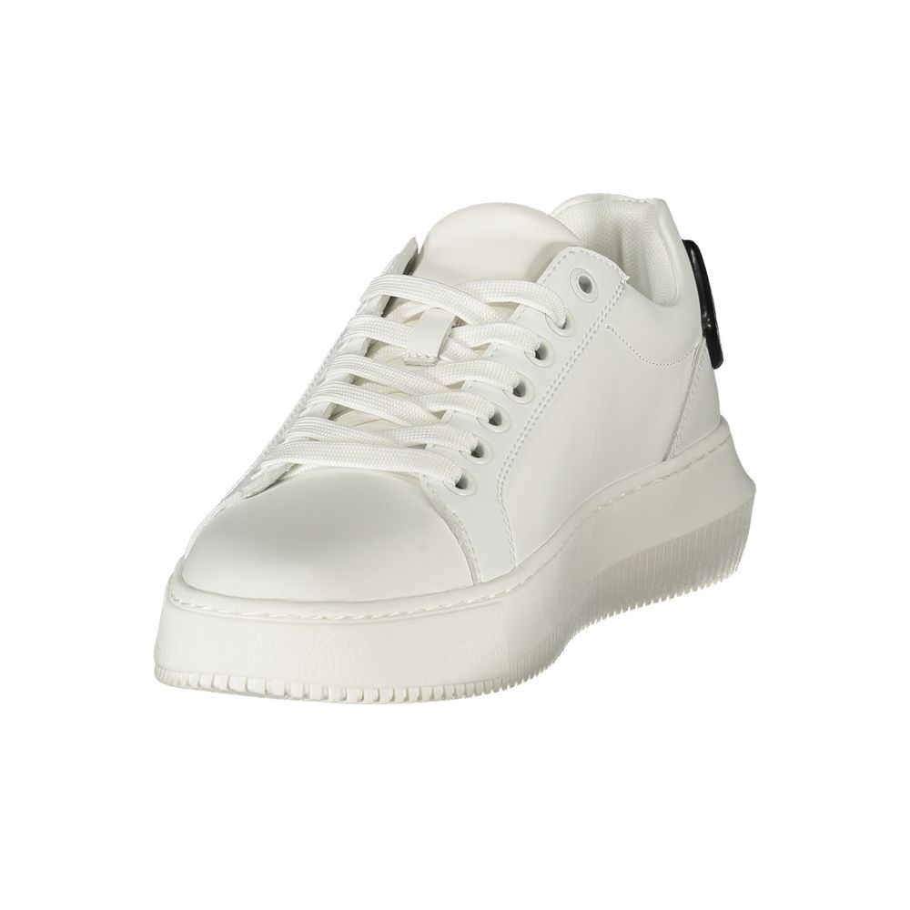 Calvin Klein White Leather Women Sneaker - Zeiniez