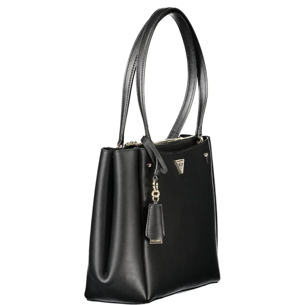 Guess Jeans Nero Poliuretano Women Handbag - Zeiniez