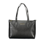 Mario Valentino Black Polyurethane Women Handbag