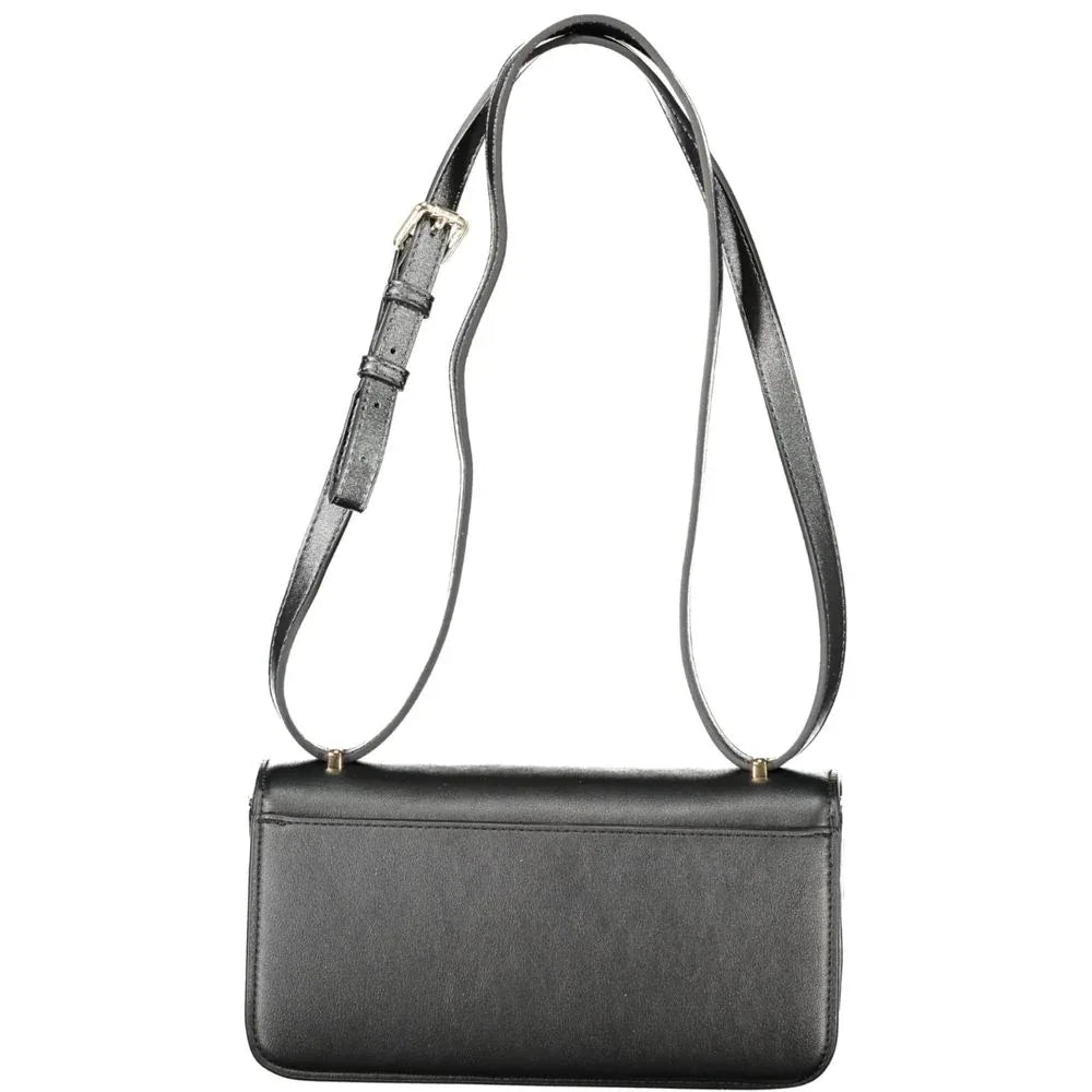 Mario Valentino Nero Poliuretano Woman Shoulder Bag - Zeiniez