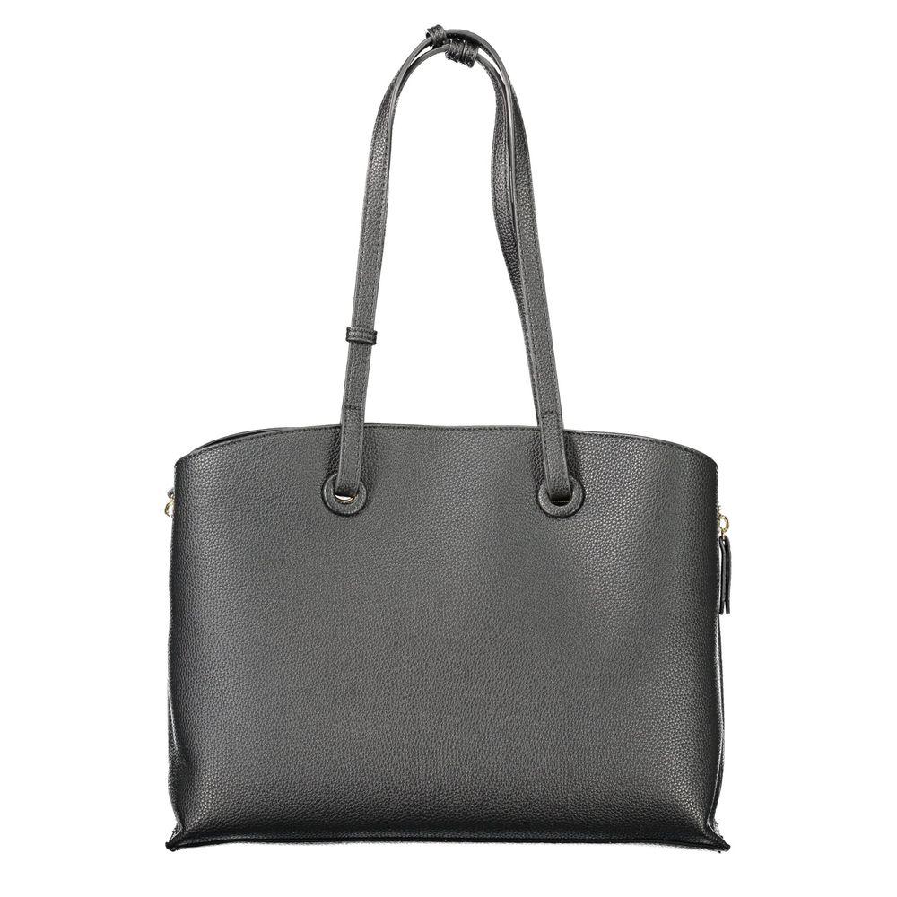 Mario Valentino Black Polyethylene Women Handbag - Zeiniez