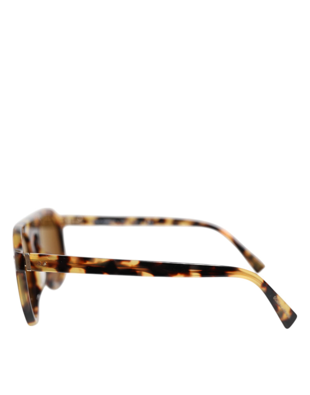 Dolce & Gabbana Brown Acetate Round Leopard Print Eyewear Sunglasses - Zeiniez