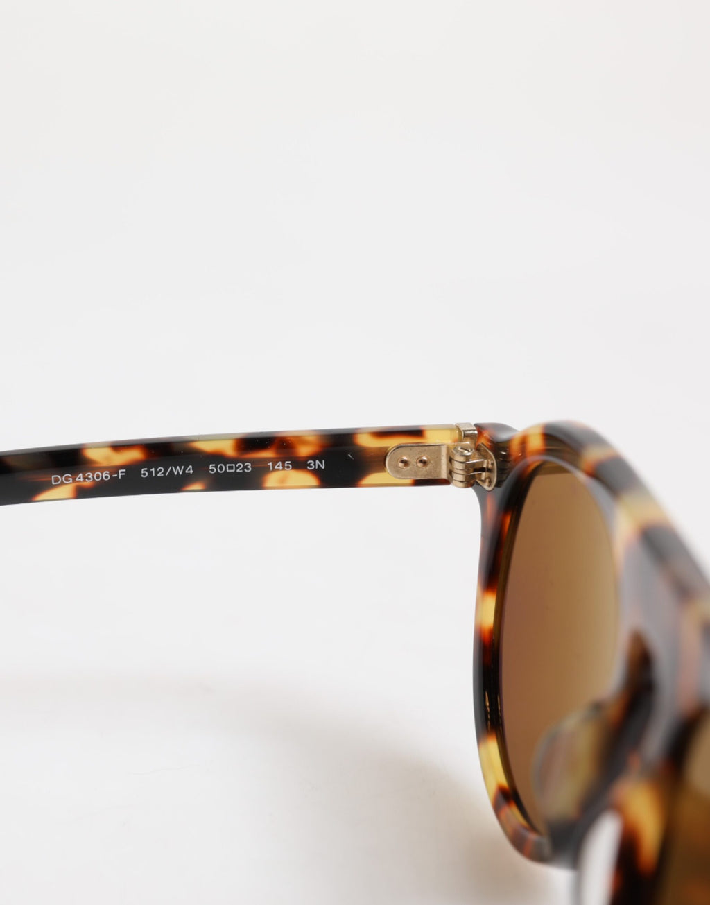Dolce & Gabbana Brown Acetate Round Leopard Print Eyewear Sunglasses - Zeiniez
