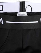 Dolce & Gabbana Black Cotton Stretch Regular Brief Underwear - Zeiniez