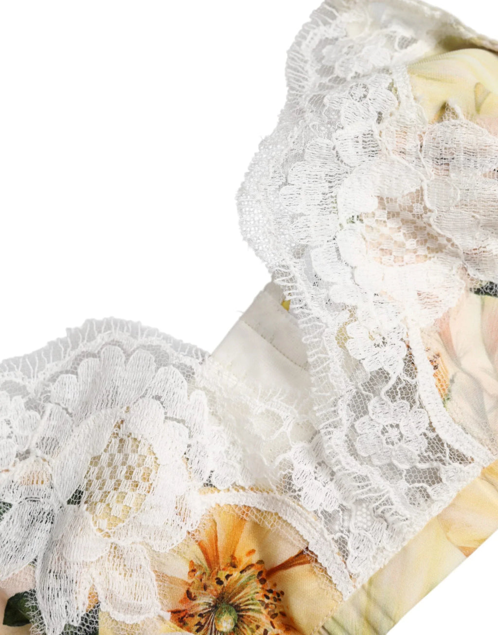 Dolce & Gabbana Multicolor Floral Print Non Wire Bra Underwear - Zeiniez