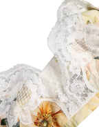 Dolce & Gabbana Multicolor Floral Print Non Wire Bra Underwear - Zeiniez