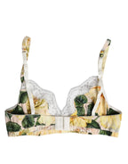 Dolce & Gabbana Multicolor Floral Print Non Wire Bra Underwear - Zeiniez