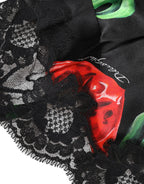 Dolce & Gabbana Multicolor Floral Silk Tank Lingerie Underwear - Zeiniez