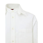Gucci White Cotton Dress Shirt - Zeiniez