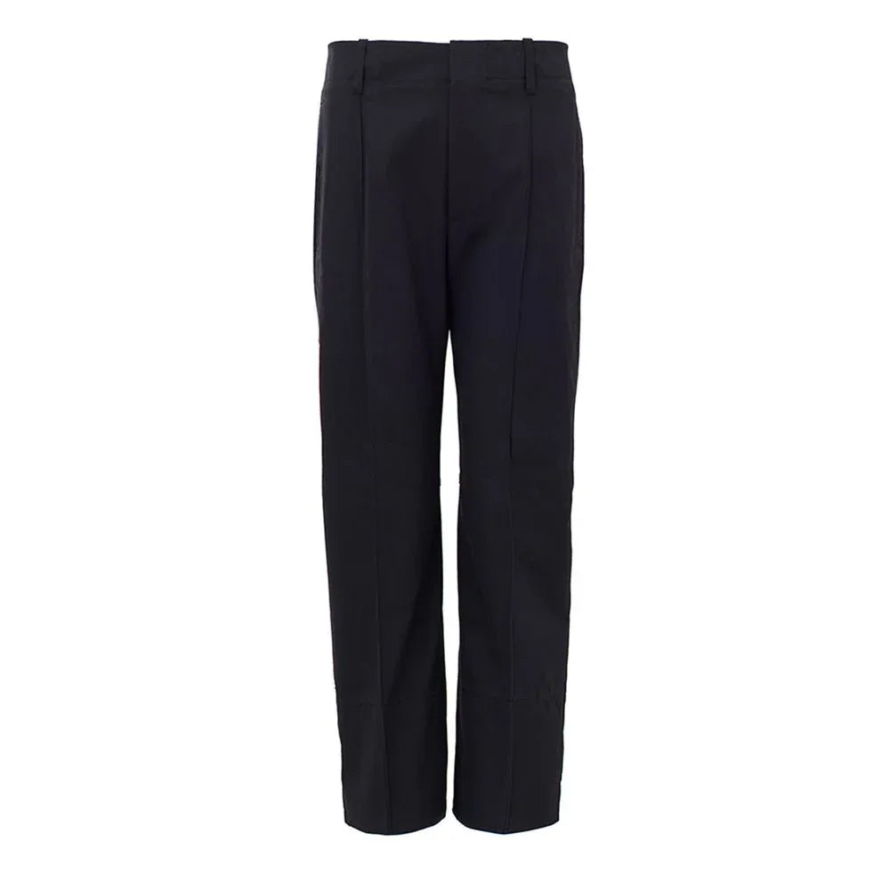 Bottega Veneta Navy Blue Cotton Pant - Zeiniez