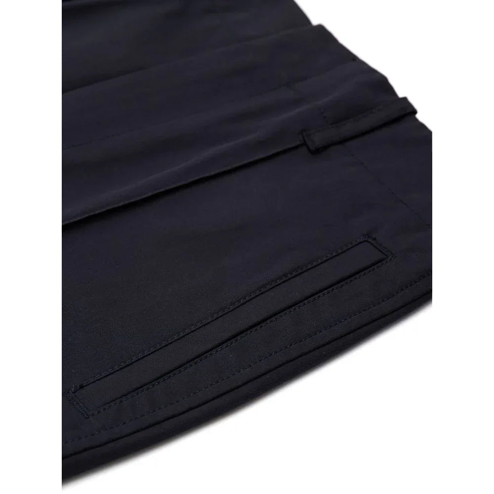 Bottega Veneta Navy Blue Cotton Pant - Zeiniez