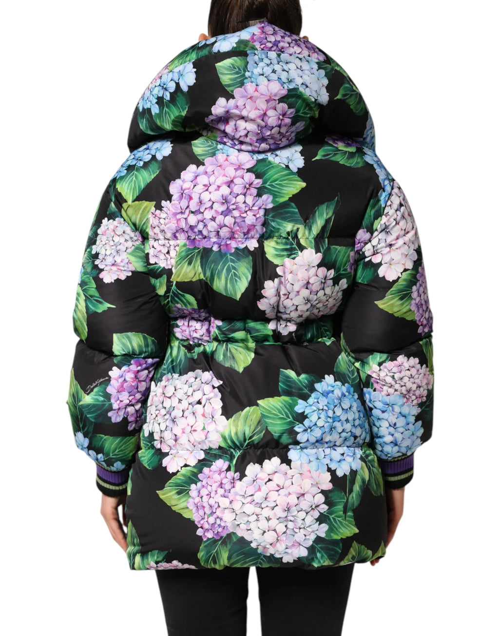 Dolce & Gabbana Multicolor Floral Print Puffer Quilted Jacket - Zeiniez