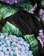 Dolce & Gabbana Multicolor Floral Print Puffer Quilted Jacket - Zeiniez