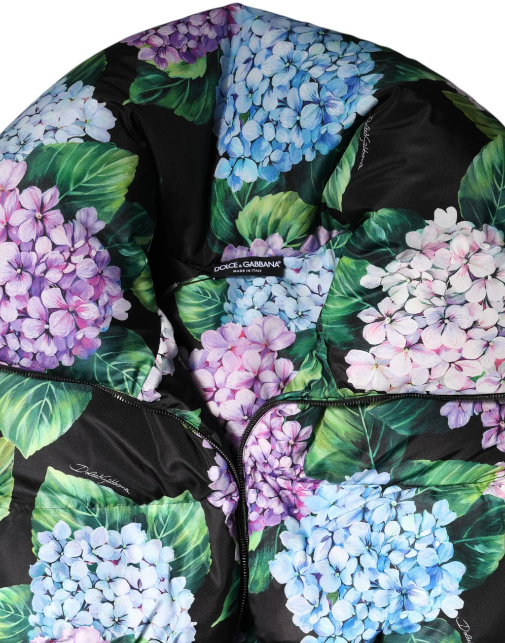 Dolce & Gabbana Multicolor Floral Print Puffer Quilted Jacket - Zeiniez