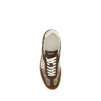 Gucci Brown Calf Leather Bos Taurus Low Top Sneakers - Zeiniez