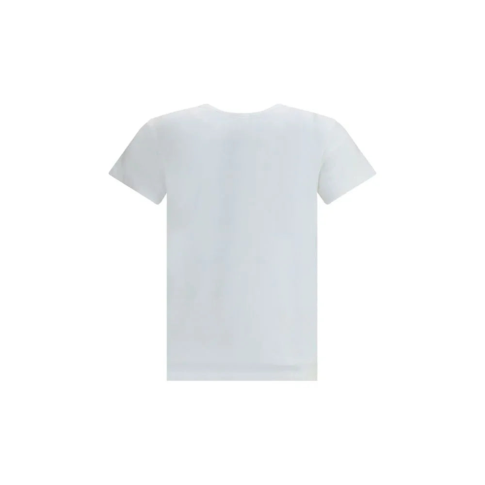 Valentino White Cotton T-Shirt - Zeiniez