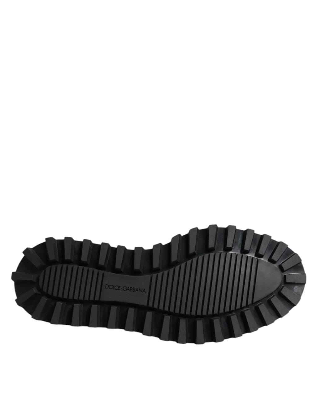 Dolce & Gabbana Black Leather Lace Up Trekking Dress Shoes - Zeiniez